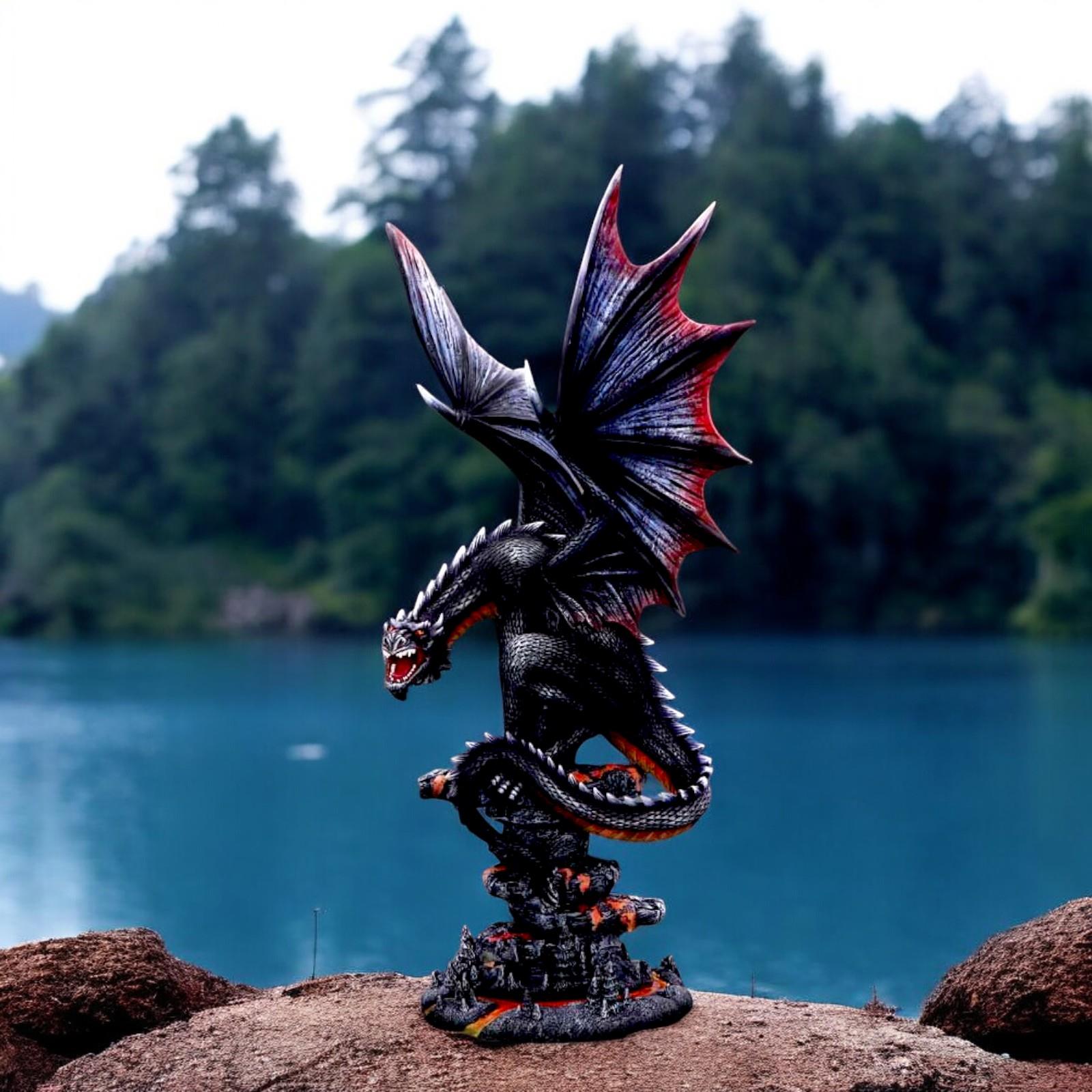 Epic 49cm Dragon Statue - Fantasy Collectible Figure