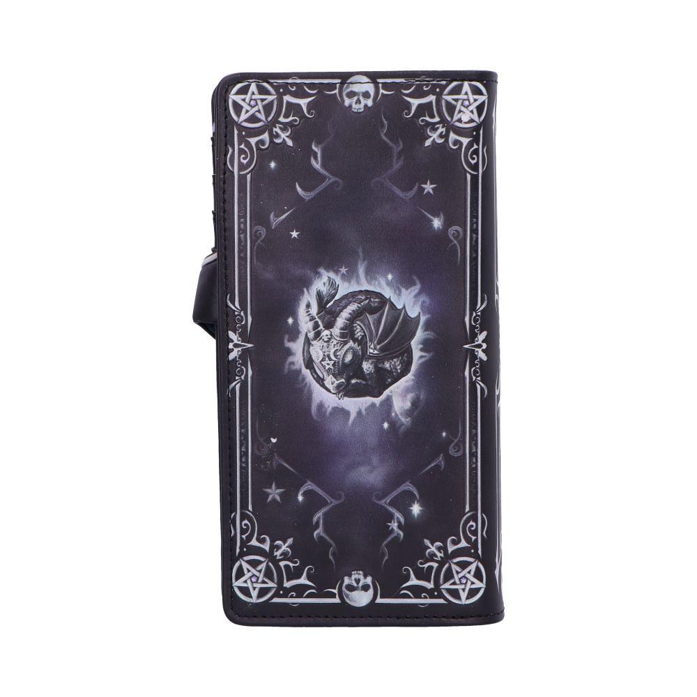 Lucifly Gothic Embossed Purse Moon Design Wallet Cult Cuties Dark Fantasy Gift