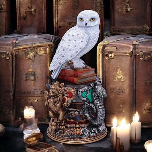 Harry Potter Hedwig Owl Figurine 22cm - Officially Licensed Collectible