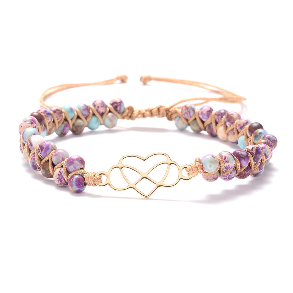 Bohemian love bracelet