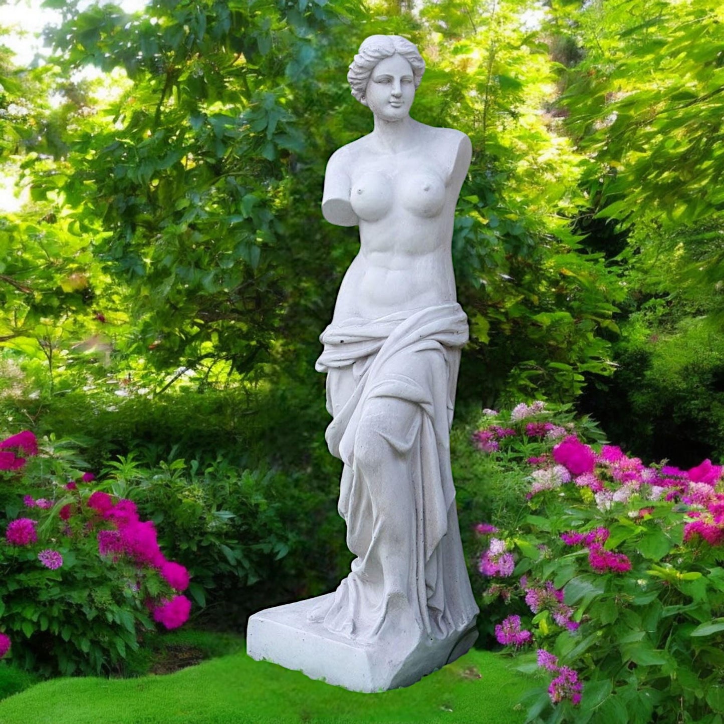 Venus Garden Statue - Italian Style Polyresin Stone Effect Sculpture 84cm