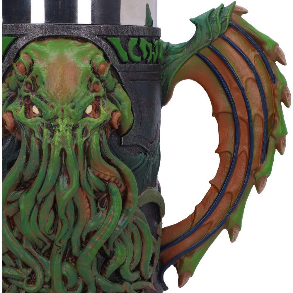 Cthulhu Gothic Fantasy Drinking Tankard Halloween Mythical Horror Art Decor Gift