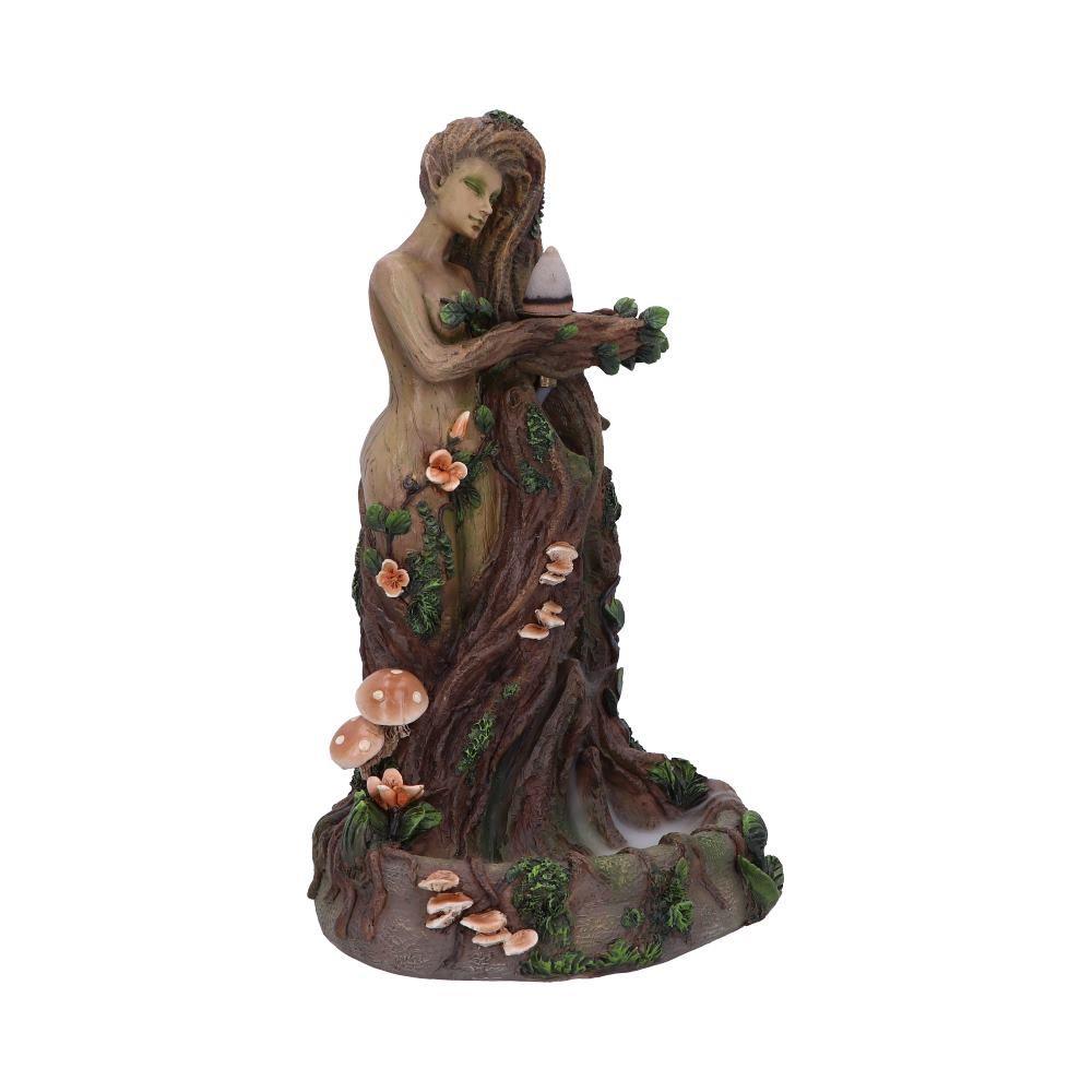 Lady Earth Tree Spirit Backflow Incense Burner | Forest Protector Incense Holder