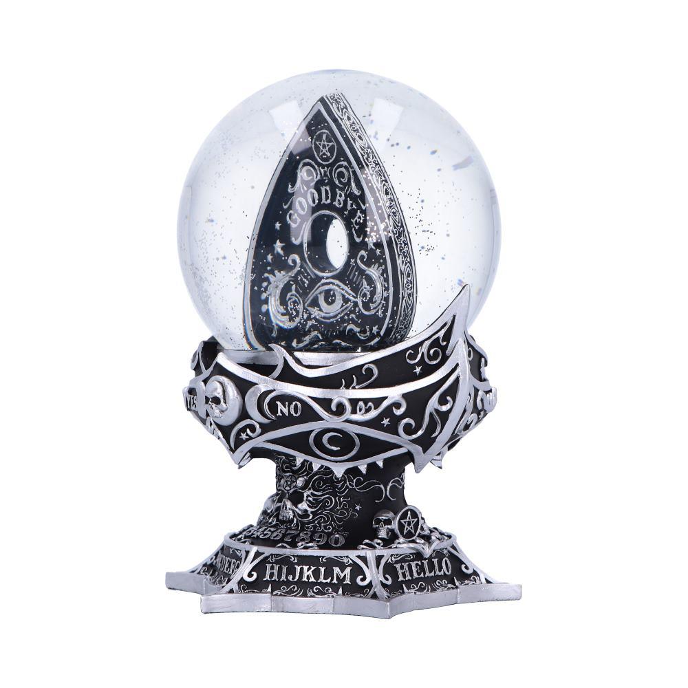 Gothic Spirit Board Snow Globe Occult Ouija Crystal Dome Witchcraft Altar Decor