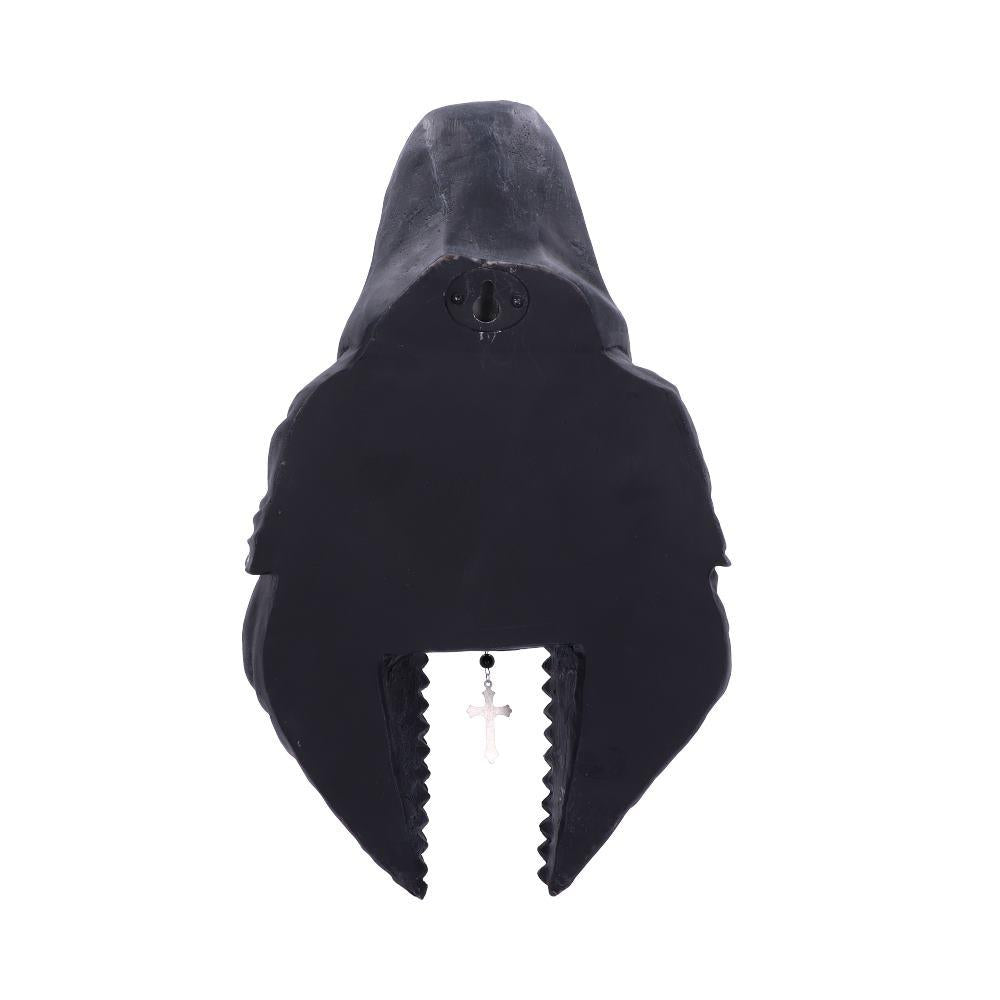 Gothic Prayer Nun Wall Plaque Witchy Hanging Dark Fallen Angel Figurine Art Decor