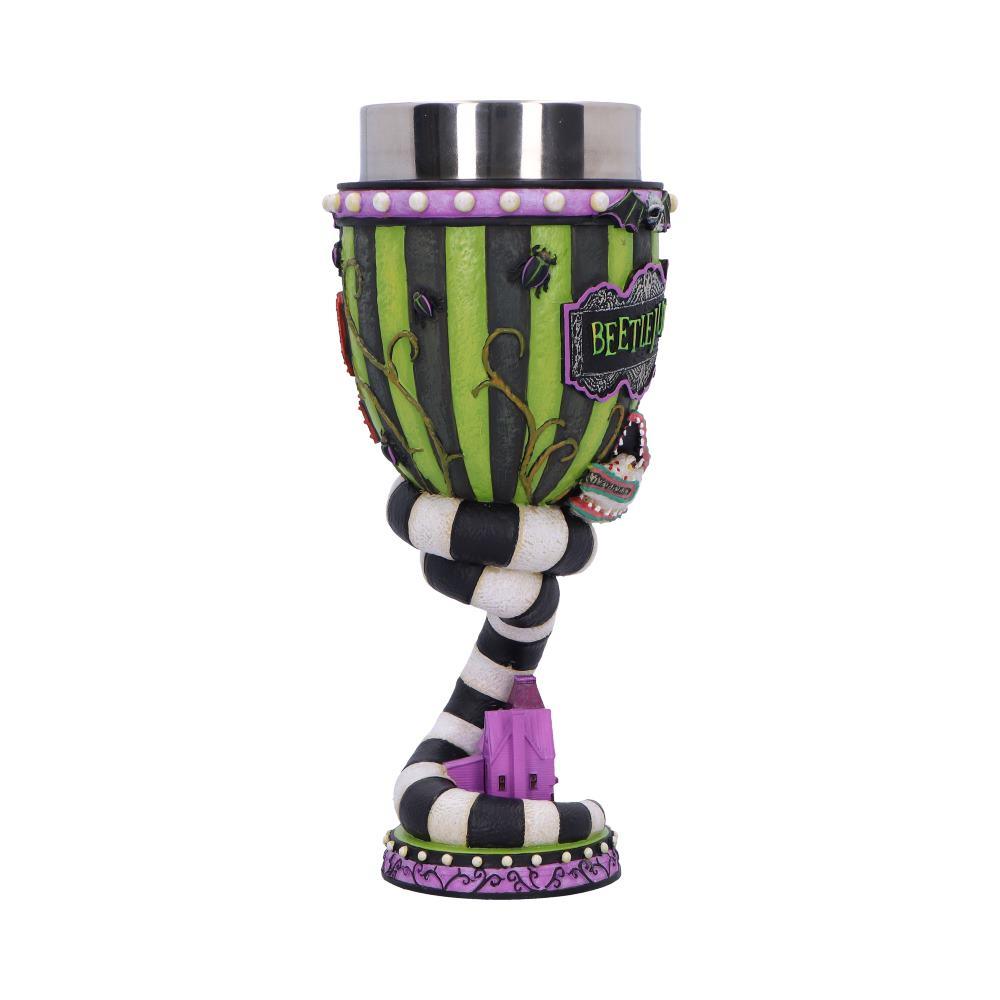 Official Beetlejuice Chalice Licensed Gothic Goblet Movie Memorabilia Art Decor