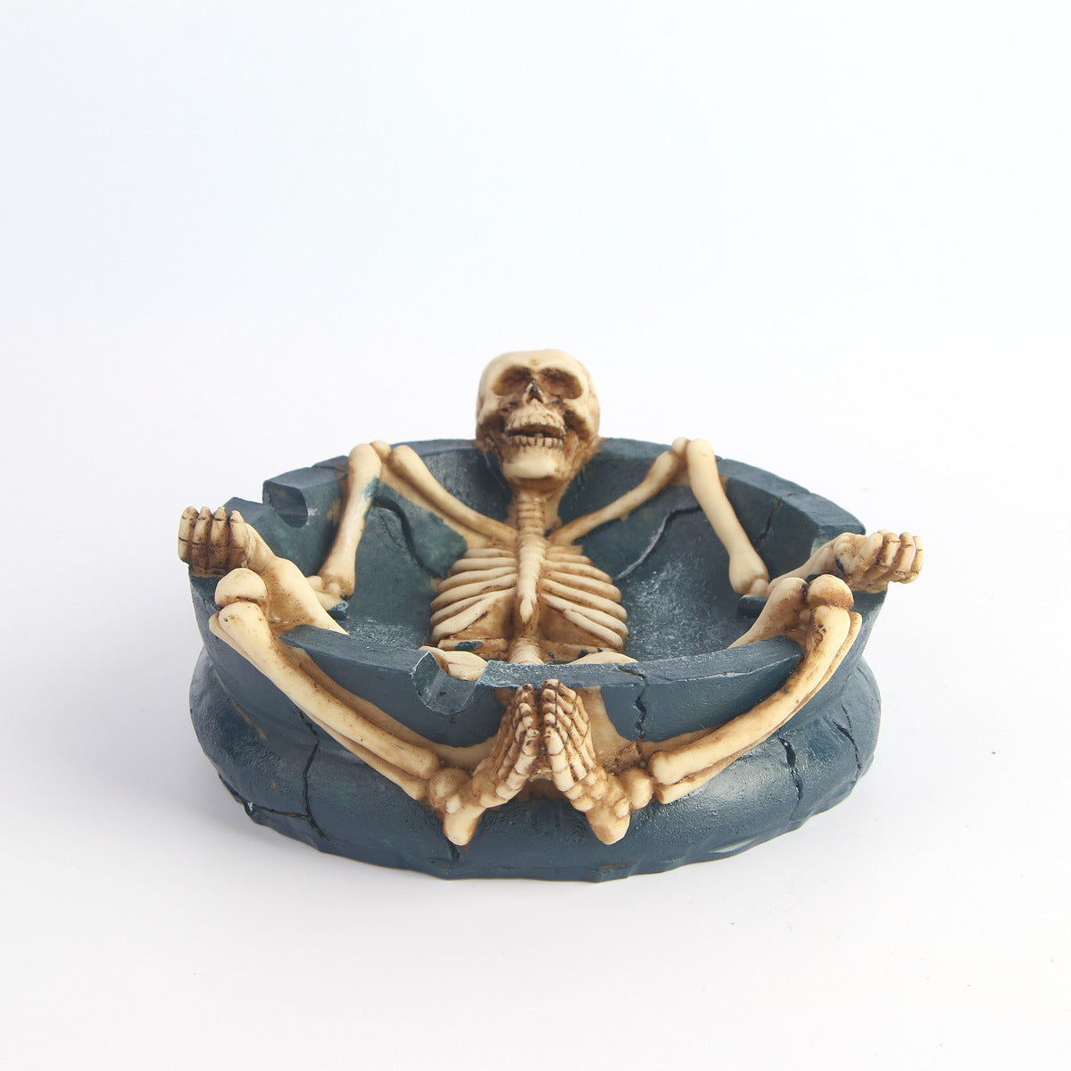 Nordic Decorative Resin Skull Halloween Ashtray