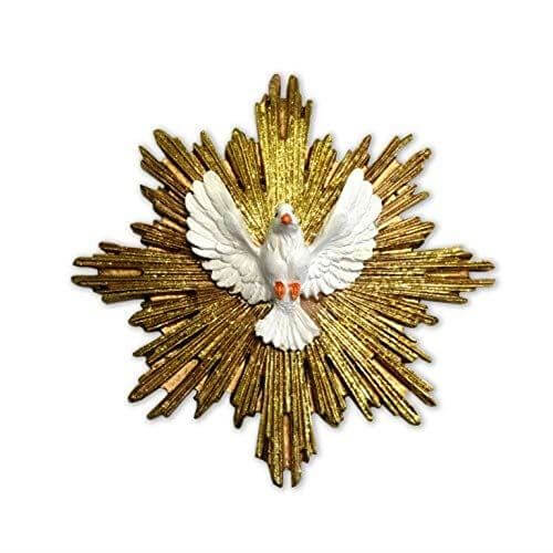 Holy Spirit Wall Plaque Trinity Dove Religious Art Confirmation Keepsake