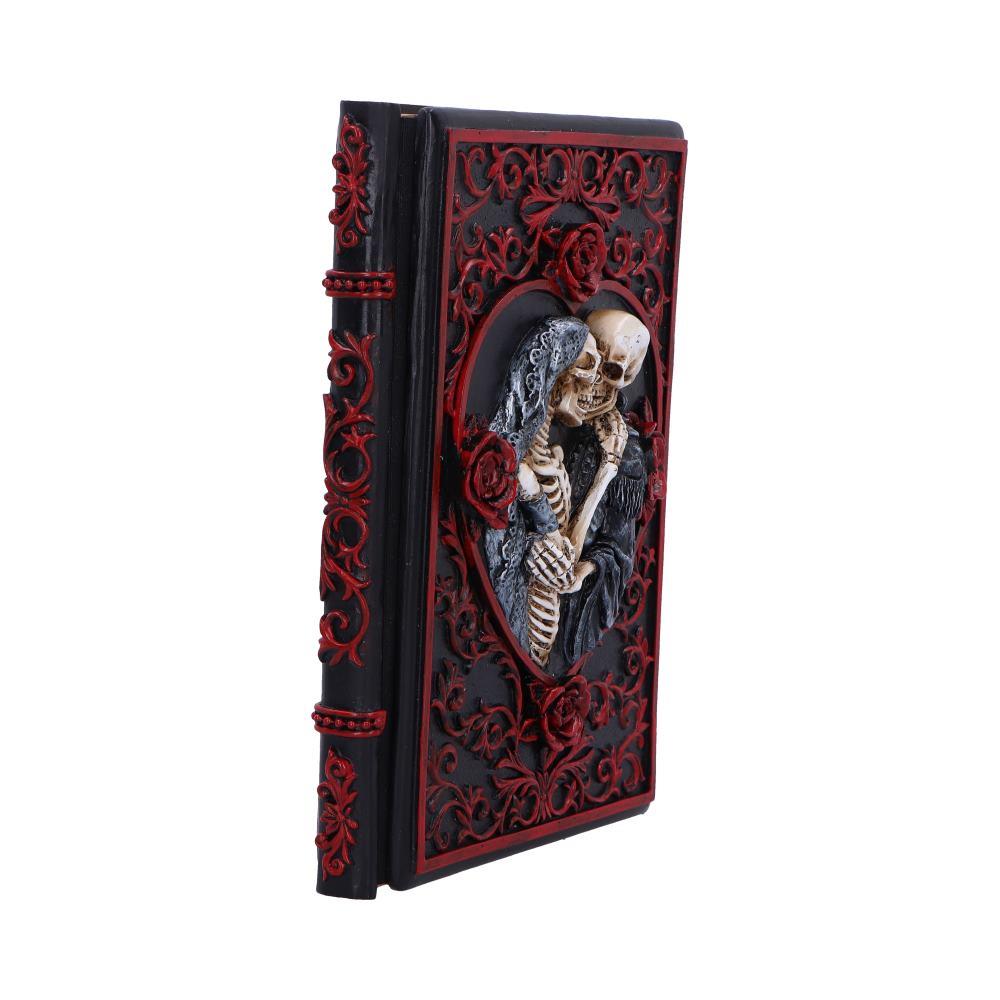 Macabre Skeleton Lovers Grimoire Journal Gothic Horror Couple Notebook Art