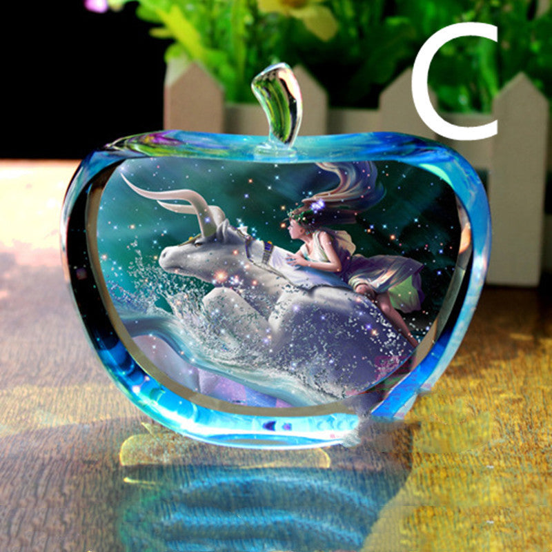 Crystal Ball Fantasy Zodiac Photo Decoration