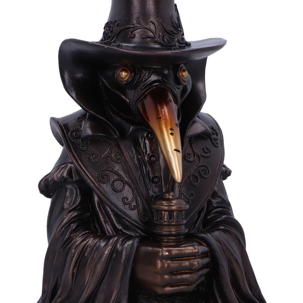 Backflow Incense Burner Plague Doctor Figurine Gothic Cone Holder Ornament