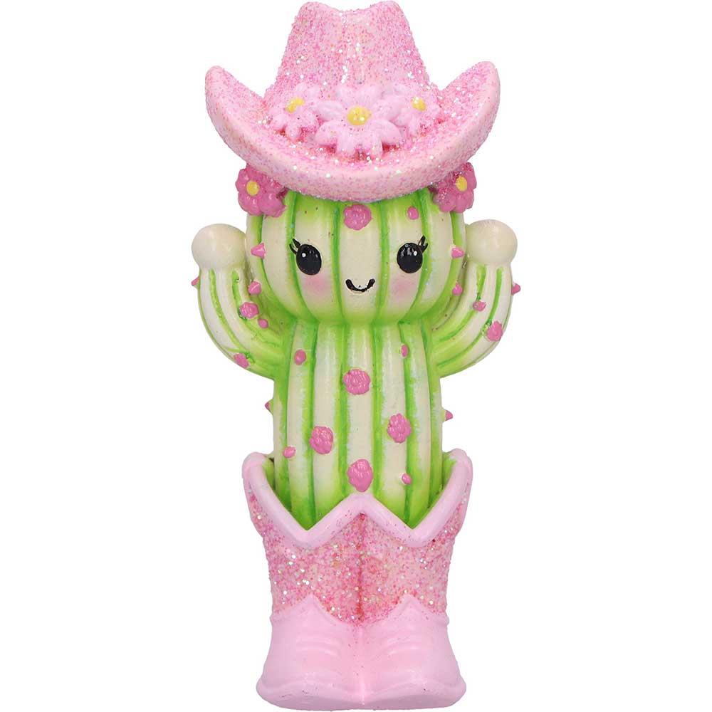 Three Wise Cactus Figurines Cute Novelty Ornament See Hear Speak Evil Decor
