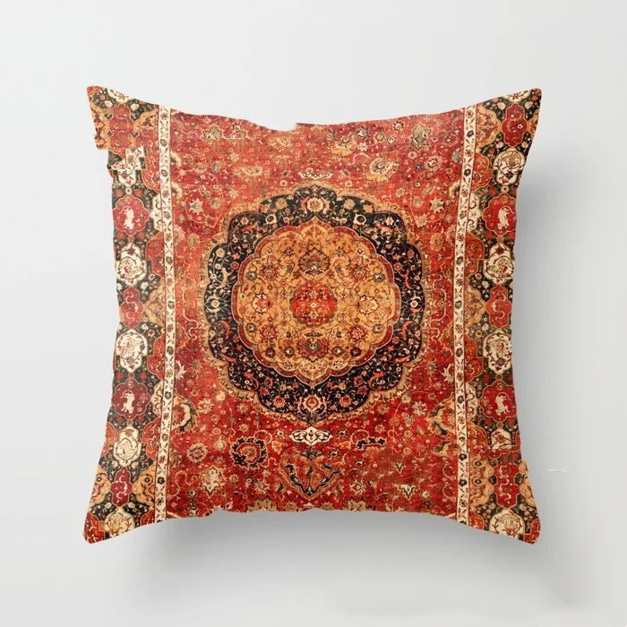 Indian Bohemian Light Luxury Living Room Sofa Bedroom Cushion Lumbar Pillow