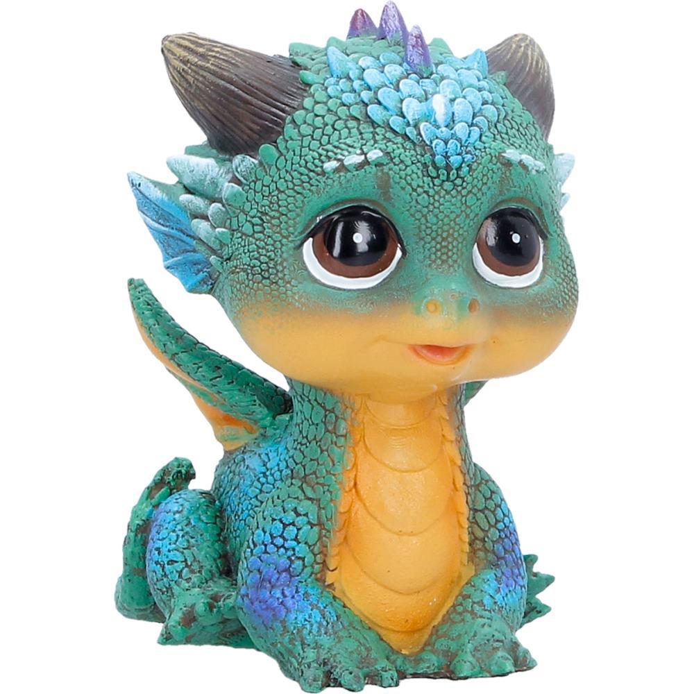 Blaze Mini Dragon Statue Cute Baby Fantasy Figurine Ornament  Mythical Decor