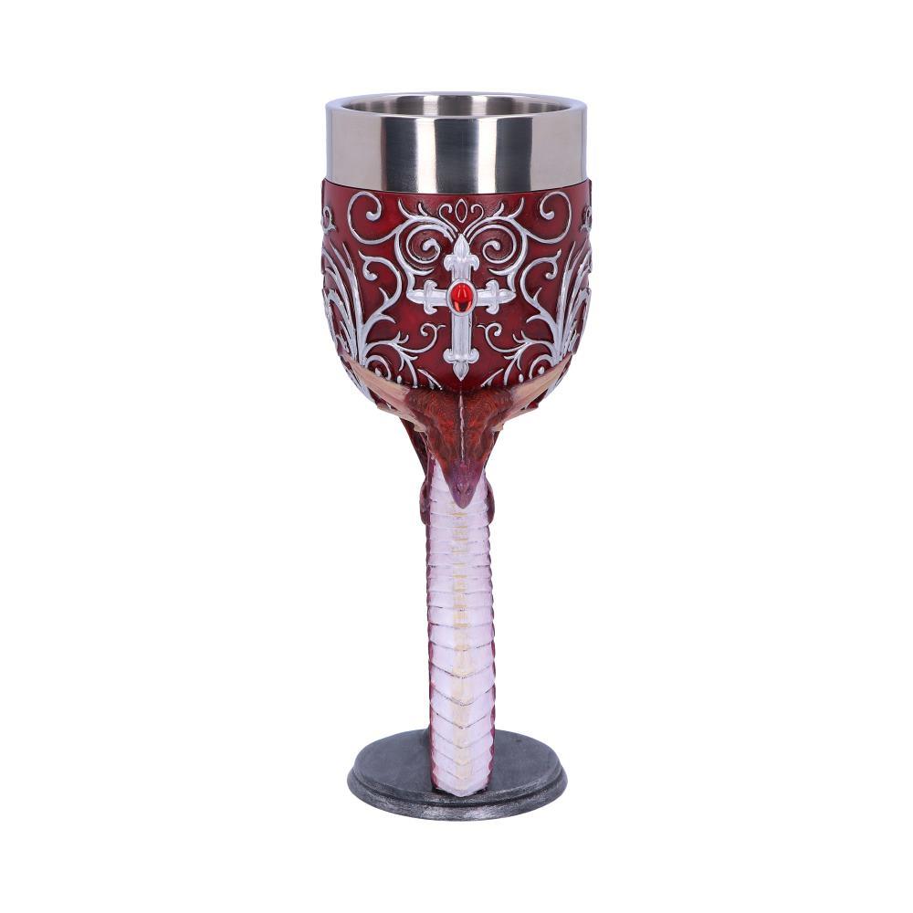 Dragons Goblet Set Twin Heart Chalices Gothic Decor Fantasy Cup Wedding Gift