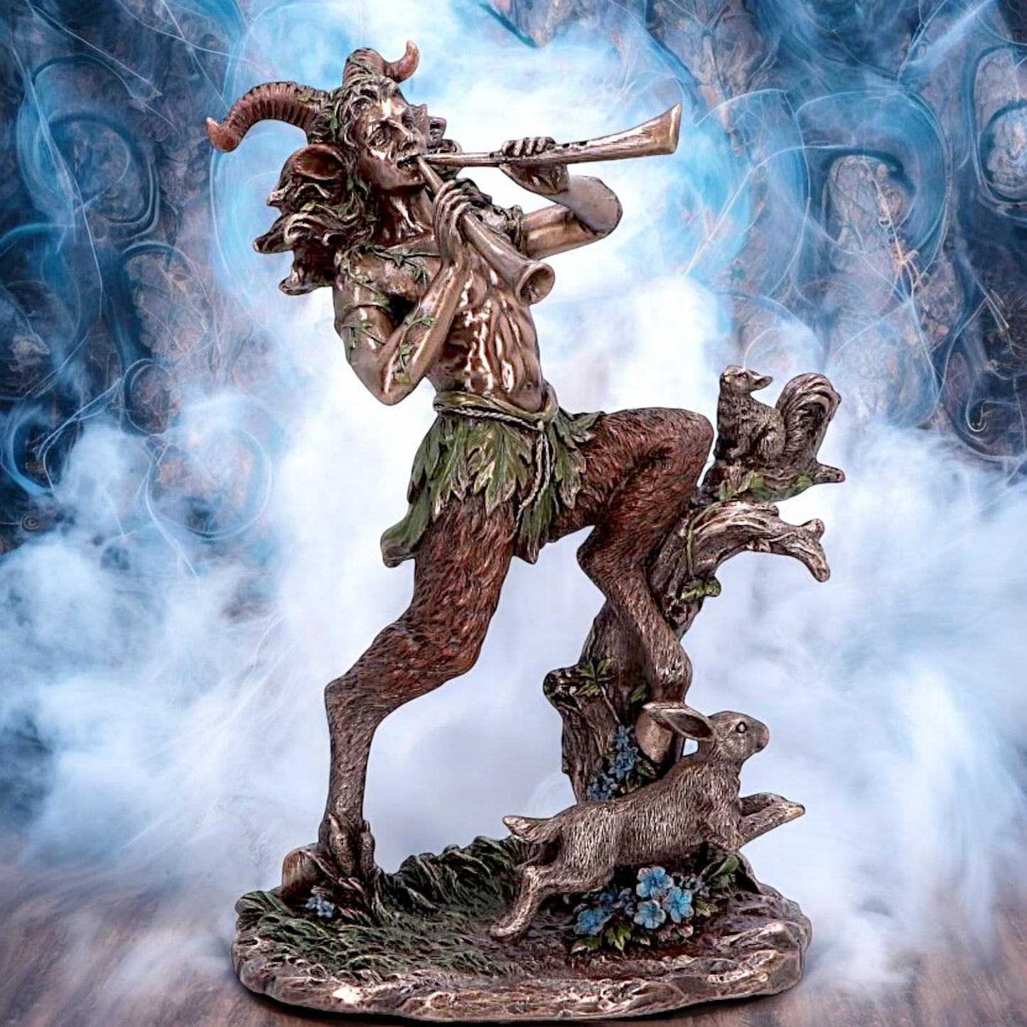 Satyr Nature Spirit Figurine Mystical Statue Home Decor Ornament Mythical Creature