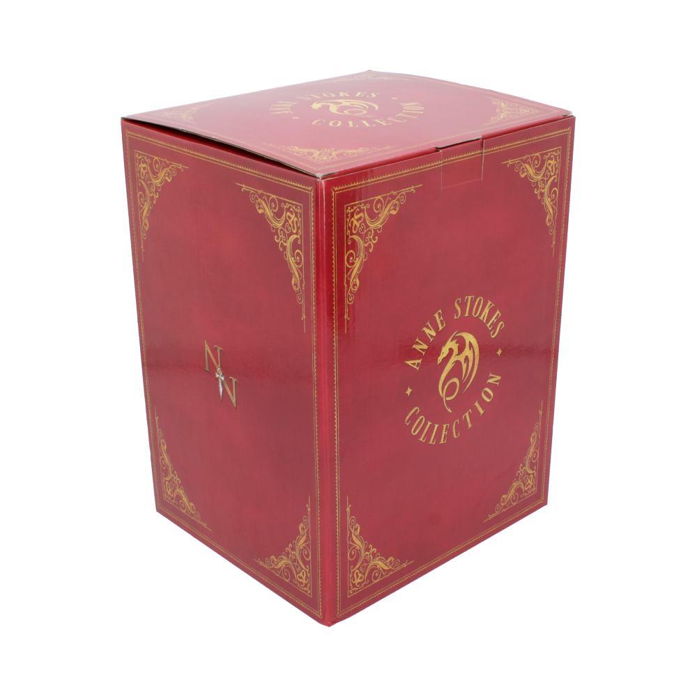 Wolf Guardian Woman Figurine Anne Stokes Fantasy Art Gothic Pagan Wicca Resin Collectible