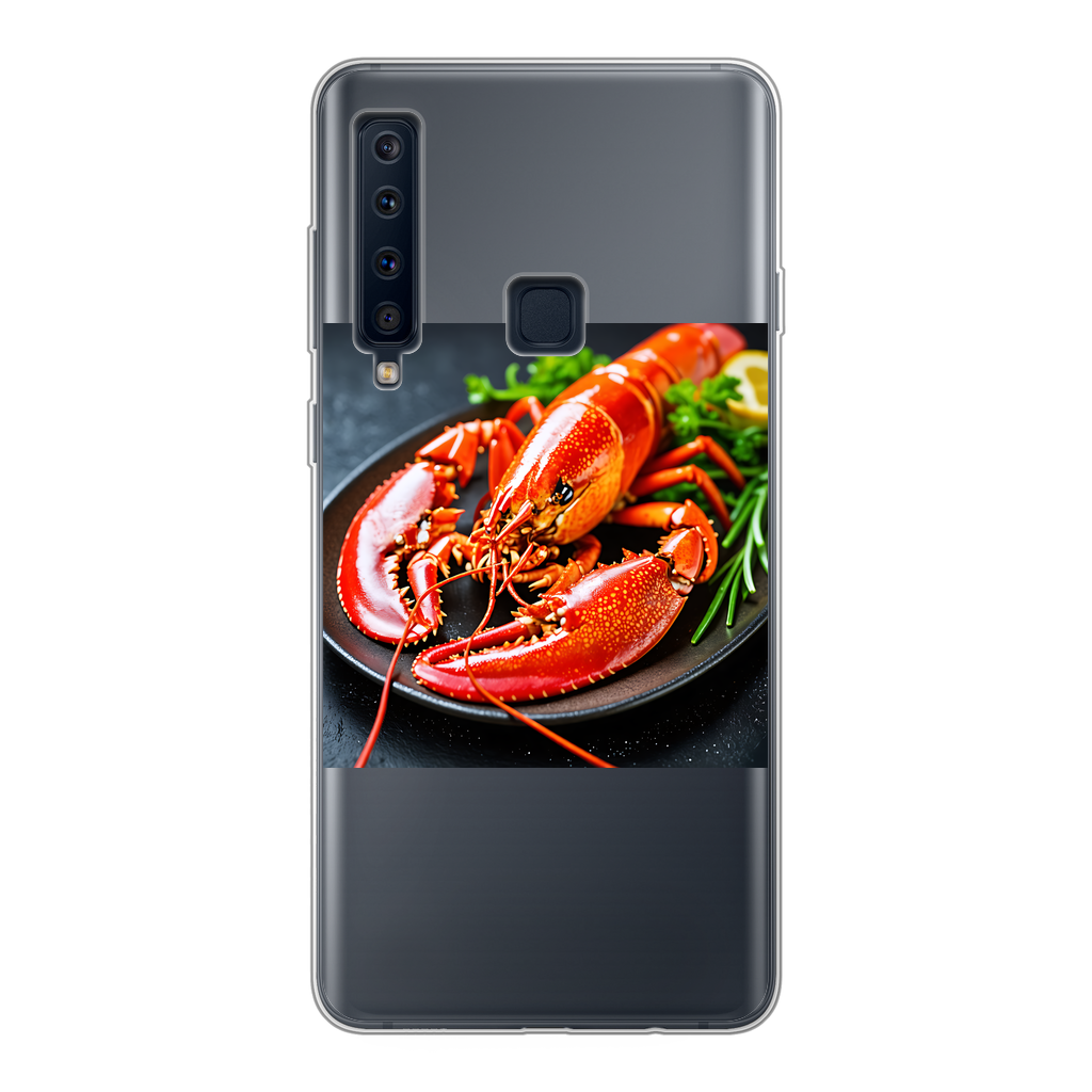 Food Back Printed Transparent Soft Phone Case