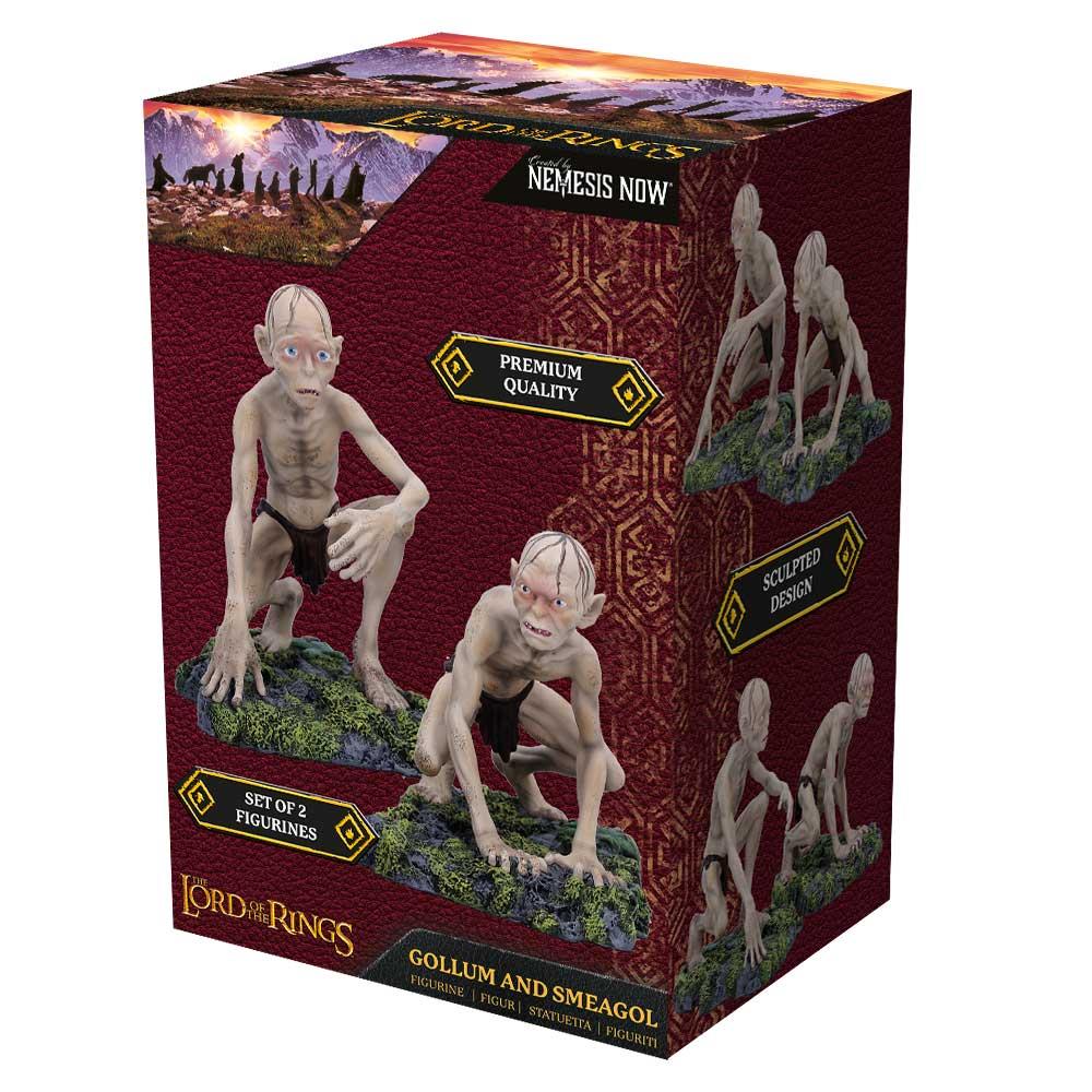 Official Lord of the Rings Gollum Smeagol Figurines Set Fantasy Collectible Decor