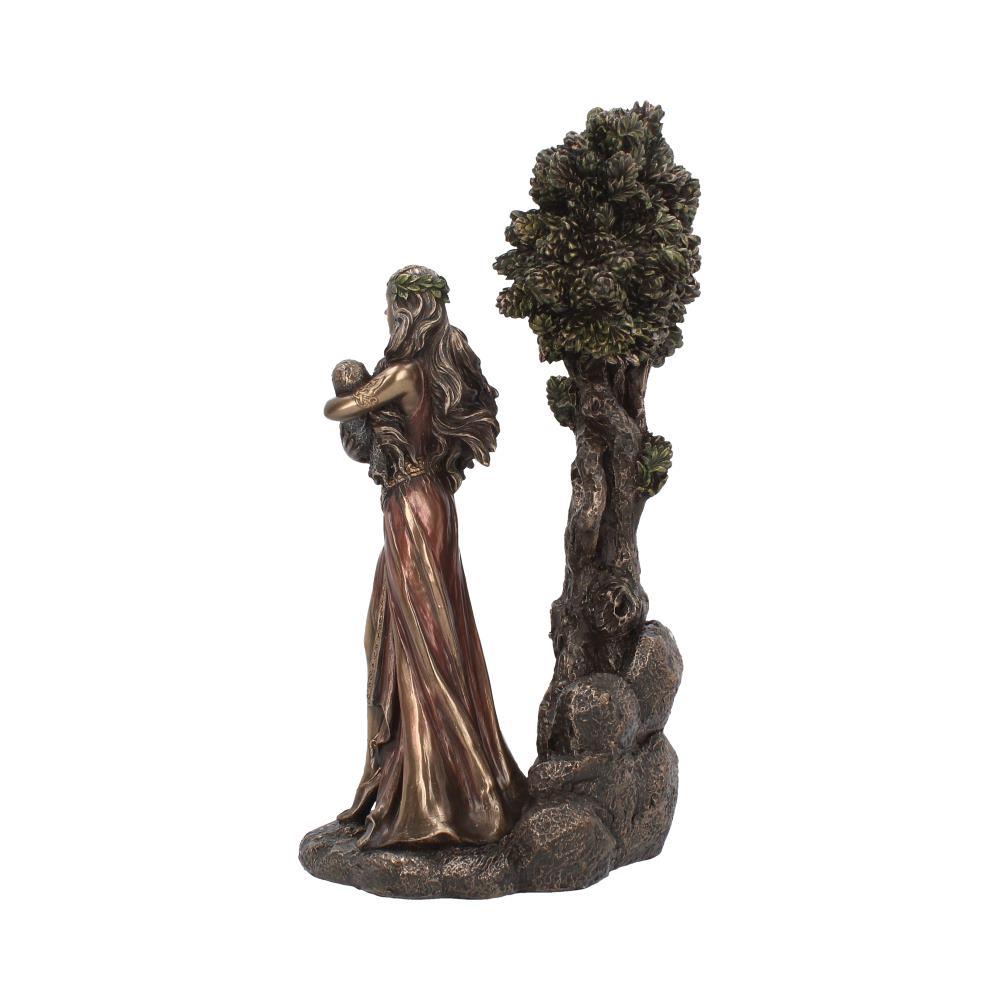Gaelic Danu Pagan Deity Statue Earth Mother Figurine Celtic Tree Goddess Gaia
