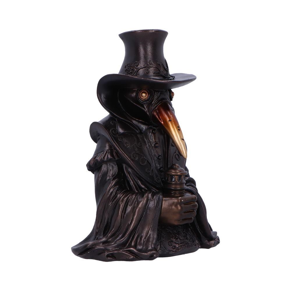 Backflow Incense Burner Plague Doctor Figurine Gothic Cone Holder Ornament