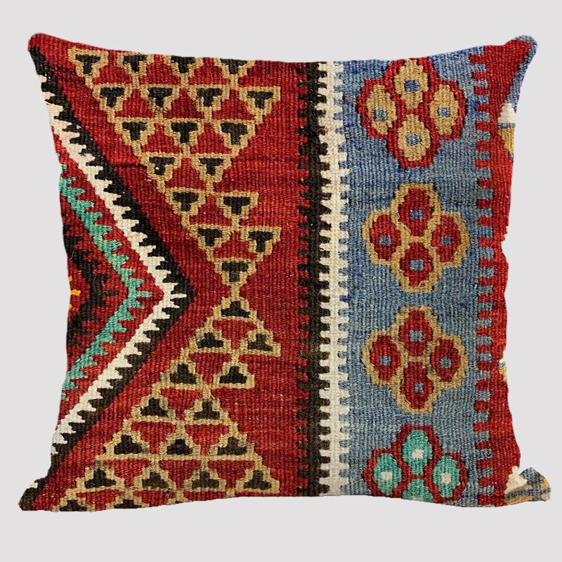 Modern Minimalist Bohemian Pillow Printed Polyester Cushion Cover