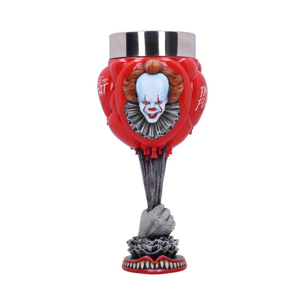 Official IT Pennywise Goblet Time to Float Horror Cup Gothic Collectors Drinkware