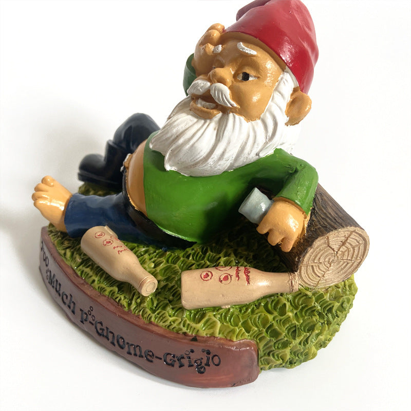 Tree Peeking Gnome Window Decor - Whimsical Garden Statue, Hand-Painted Resin Gnome Figurine, Fun Outdoor Decoration for Trees or Fences