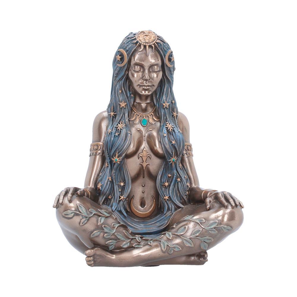 Celestial Goddess Statue Figurine Ornament Sculpture Moon Stars Pagan Wiccan