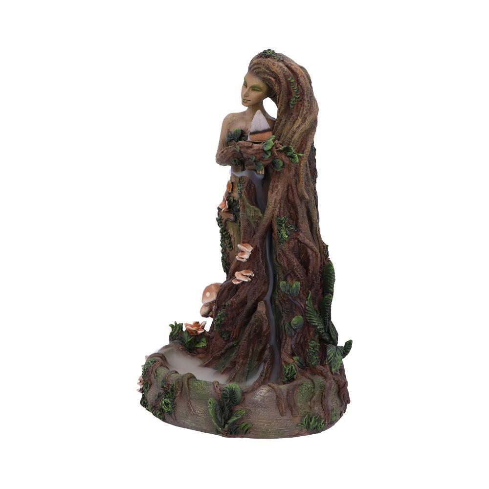 Lady Earth Tree Spirit Backflow Incense Burner | Forest Protector Incense Holder