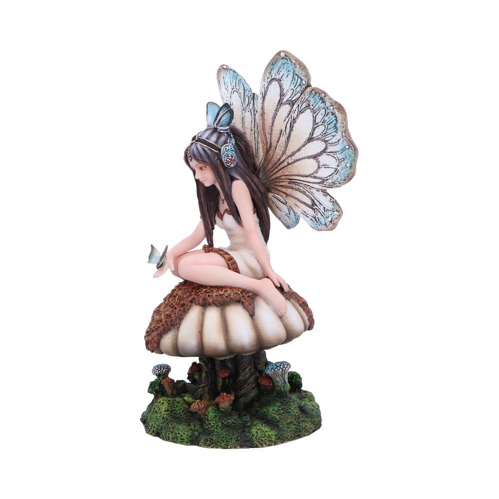 Enchanting Woodland Fairy Figurine Fantasy Mythical Statue Gothic Ornament Art