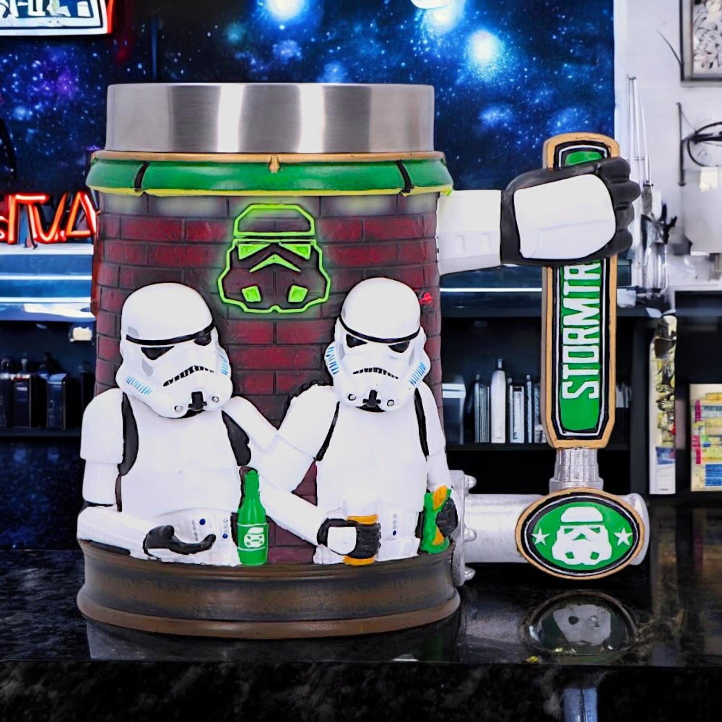 Original Stormtrooper Bar Tankard | 15.4cm Collectible Mug | Officially Licensed