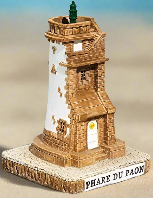 Collectable Lighthouse of the Paon Reproduction Resin Sculpture Ornament