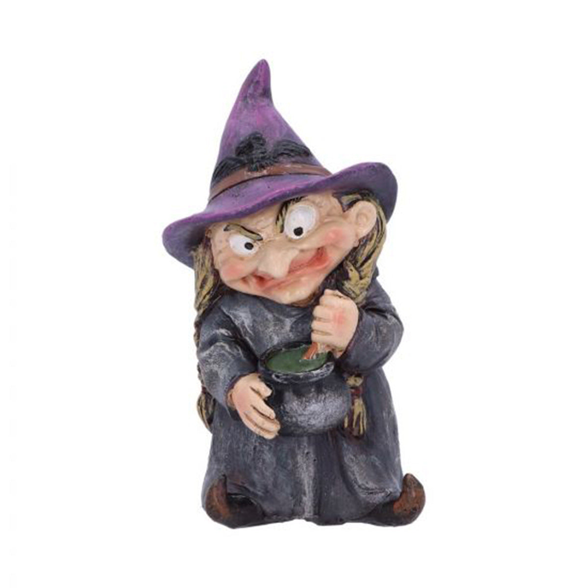 Halloween Magic Witch Sculpture Resin Crafts Small Ornaments