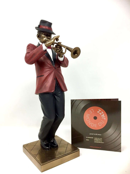 Jazz Music Sculpture - Trumpet - Collection 'Le Monde du Jazz'