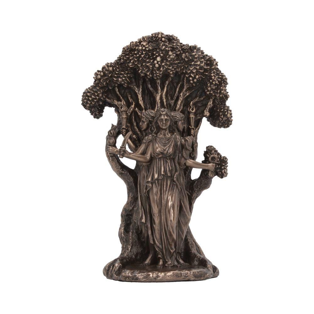 Hekate Goddess Statue Triple Moon Deity Pagan Wiccan Altar Ornament Witchcraft Home Decor