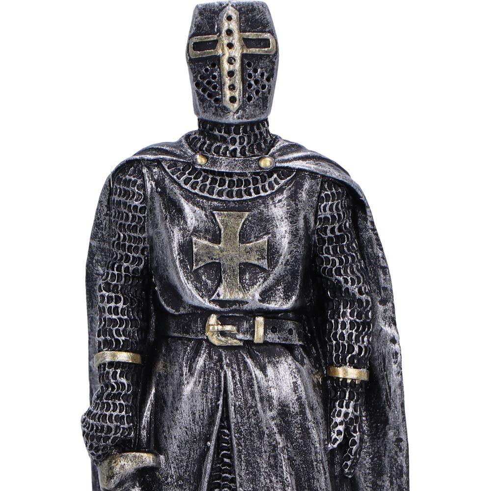 Crusader Knights of the Realm Gothic Figurines Medieval Warrior Statue Templar