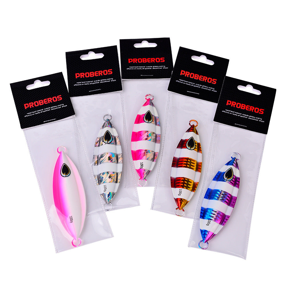 Submerged Metal Luminous Lure For Sea Fishing