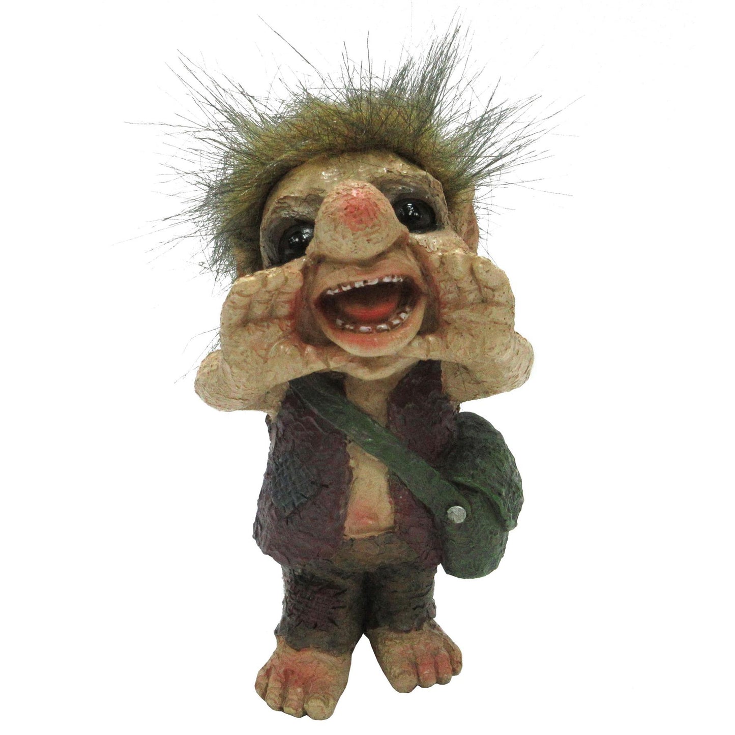 Screaming Troll Figurine Nordic Mythical Resin Ornament Fantasy Collectable Gift