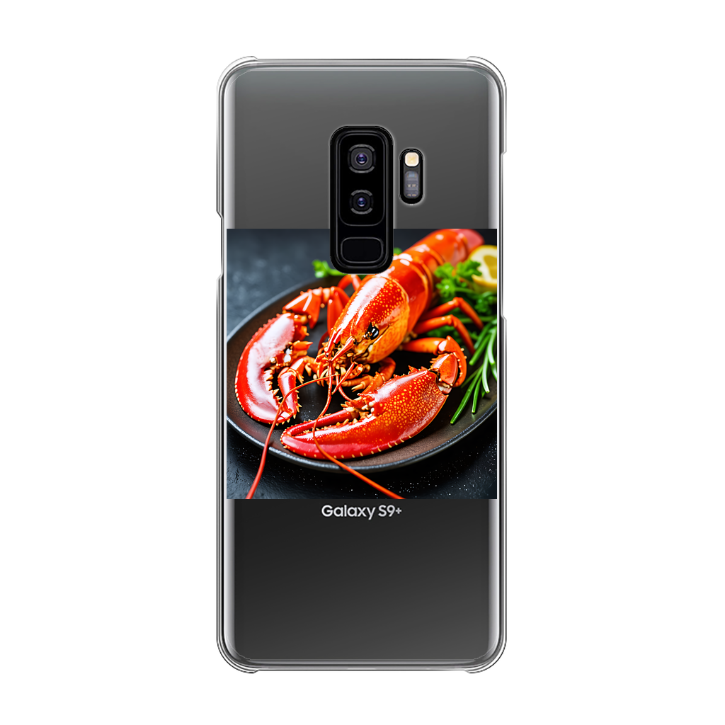 Food Back Printed Transparent Hard Phone Case