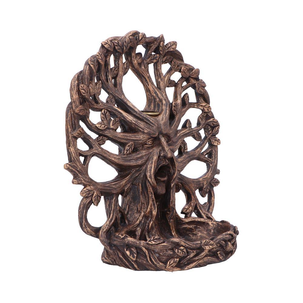 Mystical Forest God Backflow Incense Holder Pagan Nature Spirit Woodland