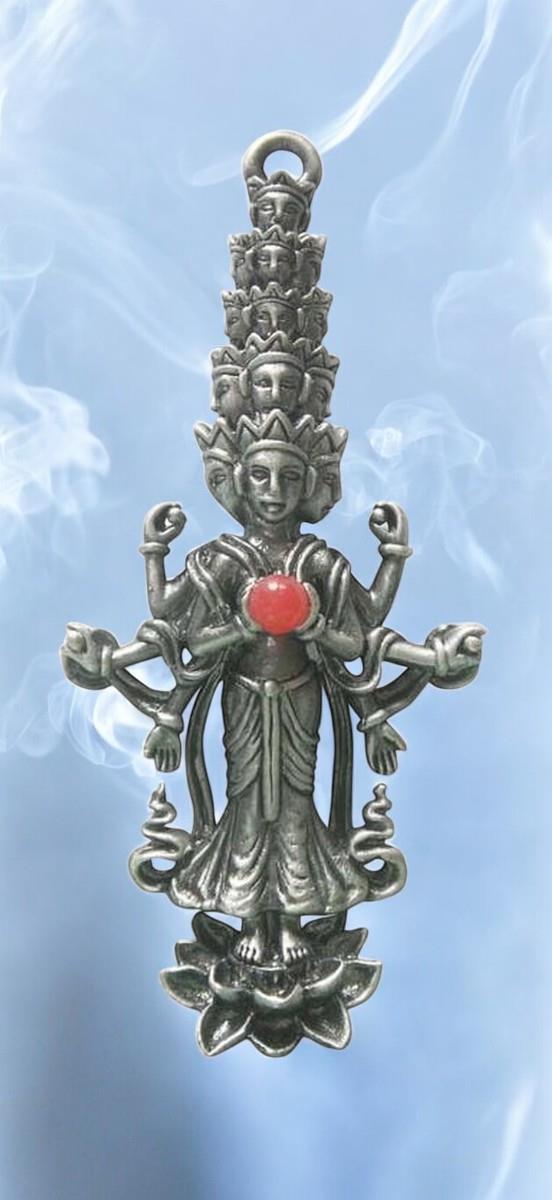 Liberation for Freedom from Suffering Amulet Talisman Pendant – Buddhist Charm Protection | Spiritual Healing Jewelry | Unique 6cm Pendant