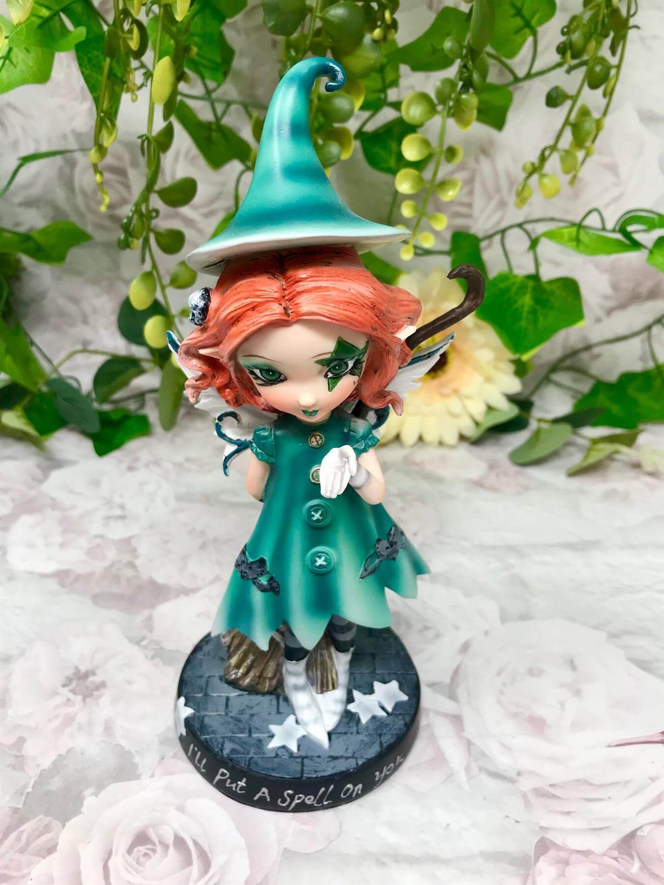 Dolly Fae Collection: "Spell On You" Magic Green Fairy By Selina Fenech