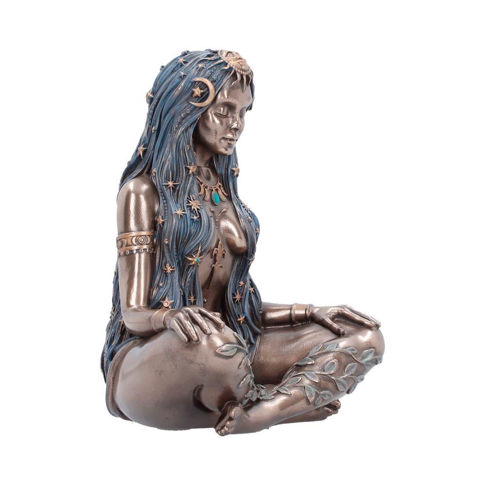 Celestial Goddess Statue Figurine Ornament Sculpture Moon Stars Pagan Wiccan