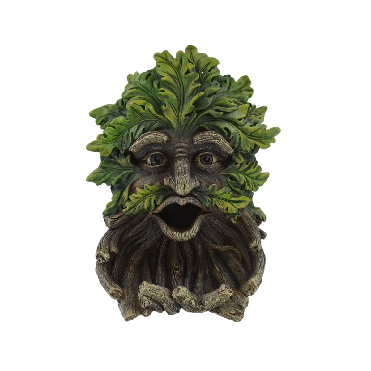 Treant Face Wall Plaque Bird Feeder House Greenman Garden Decorative Gift Decor. 31cm