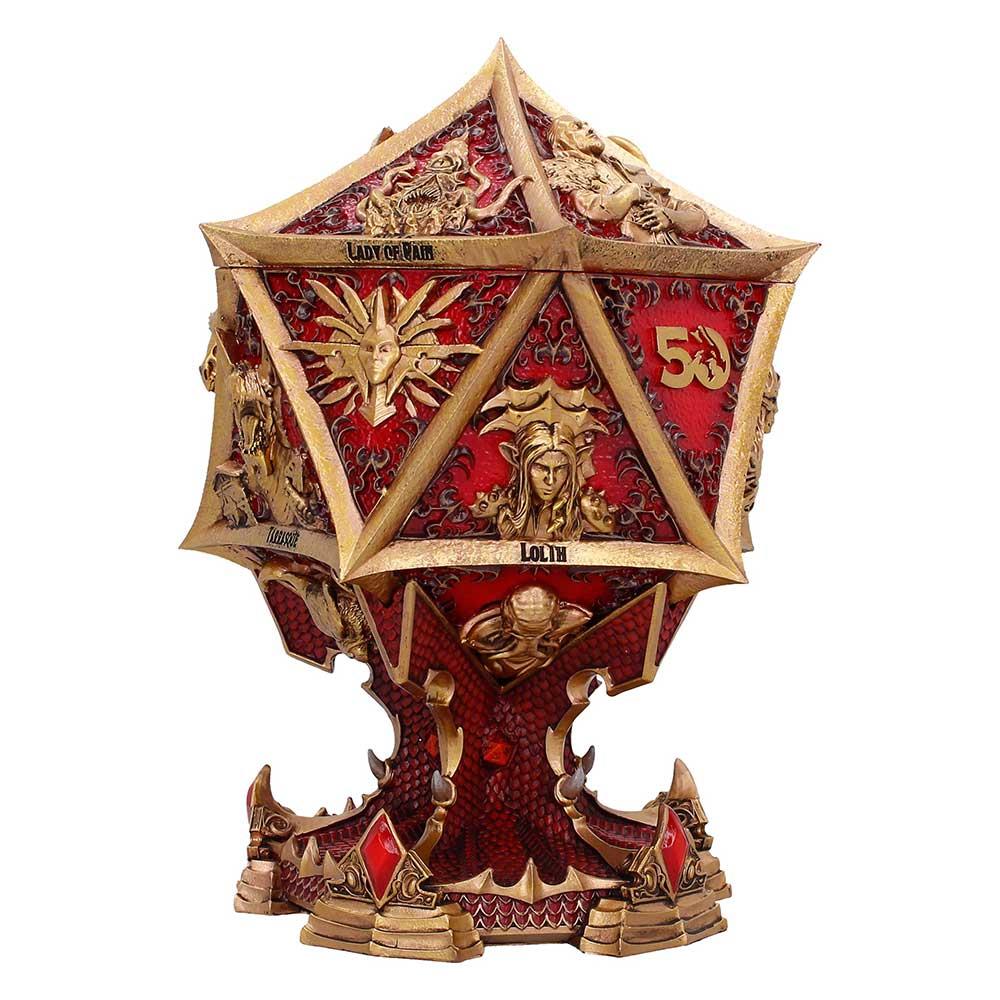 Dungeons & Dragons 50th Anniversary Collector Box Statue Figurine D20 Display