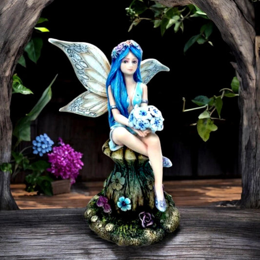 Enchanting Bryony Fairy Statue 17.5cm - Floral Decor Gift by Nemesis Now