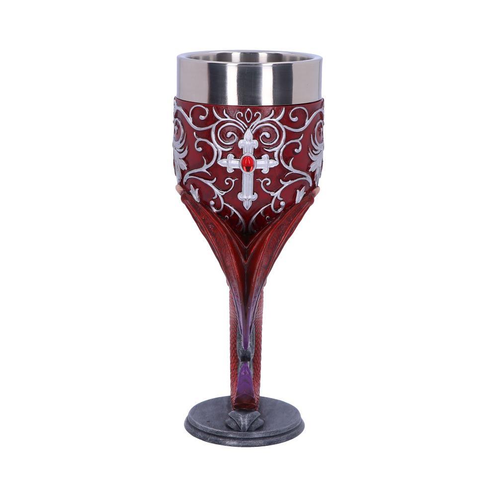 Dragons Goblet Set Twin Heart Chalices Gothic Decor Fantasy Cup Wedding Gift