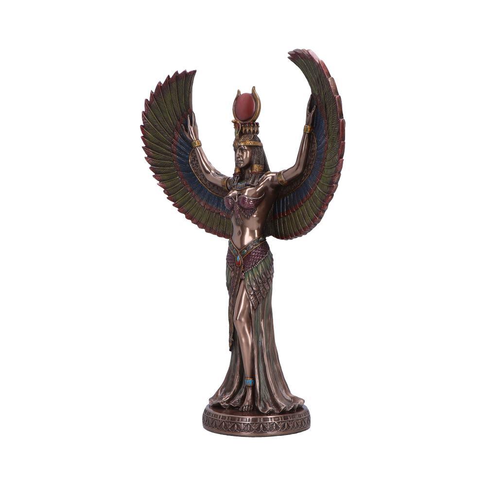 Isis Goddess Figurine Egyptian Magic Wisdom Motherhood Statue Winged decor