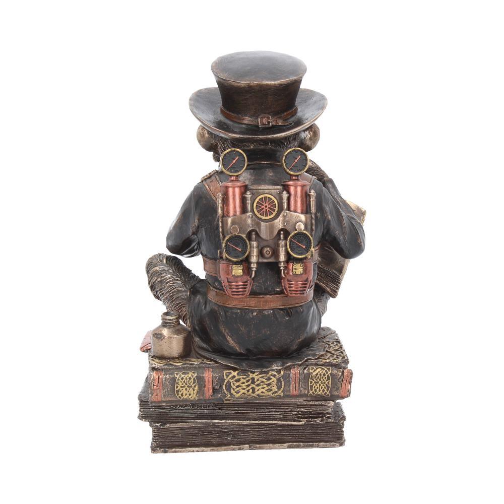 Steampunk Chimp Scholar Figurine Victorian Monkey Ornament Retro Science